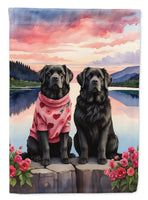 Newfoundland Two Hearts House Flag