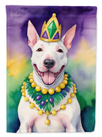 English Bull Terrier King of Mardi Gras House Flag