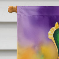 Maltipoo King of Mardi Gras House Flag