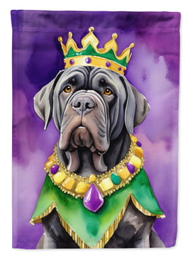Neapolitan Mastiff King of Mardi Gras House Flag