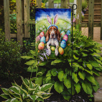 American English Coonhound Easter Egg Hunt Garden Flag