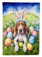 American English Coonhound Easter Egg Hunt Garden Flag