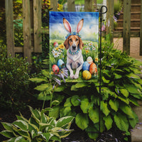 American Foxhound Easter Egg Hunt Garden Flag