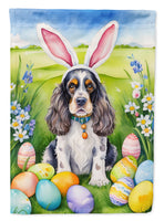 Cocker Spaniel Easter Egg Hunt Garden Flag