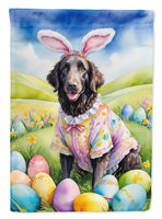 Curly-Coated Retriever Easter Egg Hunt House Flag
