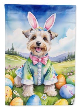 Dandie Dinmont Terrier Easter Egg Hunt House Flag