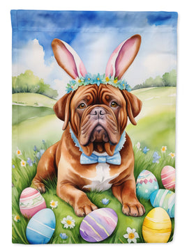 Dogue de Bordeaux Easter Egg Hunt House Flag