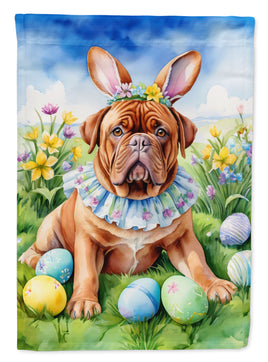 Dogue de Bordeaux Easter Egg Hunt House Flag