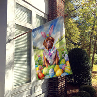 Dogue de Bordeaux Easter Egg Hunt House Flag
