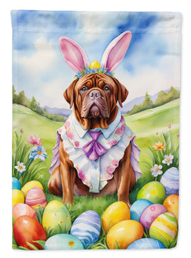 Dogue de Bordeaux Easter Egg Hunt House Flag