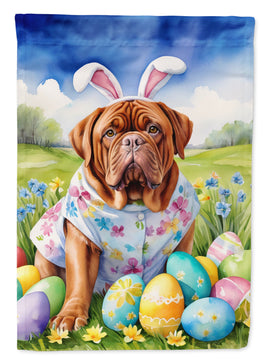 Dogue de Bordeaux Easter Egg Hunt House Flag