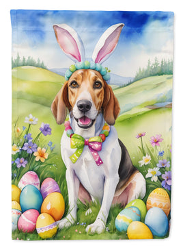 English Foxhound Easter Egg Hunt House Flag