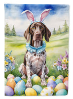 German Shorthaired Pointer Easter Egg Hunt House Flag
