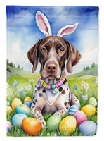 German Shorthaired Pointer Easter Egg Hunt House Flag