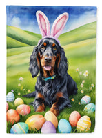 Gordon Setter Easter Egg Hunt House Flag