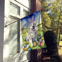 Great Pyrenees Easter Egg Hunt House Flag