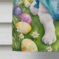 Kuvasz Easter Egg Hunt House Flag