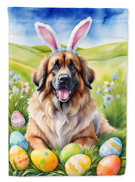 Leonberger Easter Egg Hunt House Flag