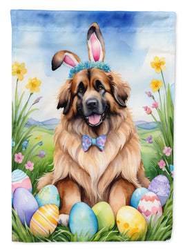 Leonberger Easter Egg Hunt House Flag