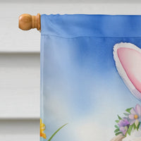Maltipoo Easter Egg Hunt House Flag