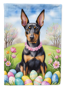 Manchester Terrier Easter Egg Hunt House Flag