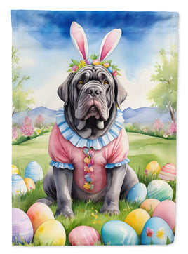 Neapolitan Mastiff Easter Egg Hunt House Flag