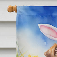 Norfolk Terrier Easter Egg Hunt House Flag