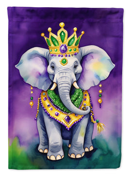 Elephant King of Mardi Gras House Flag