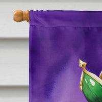 Elephant King of Mardi Gras House Flag