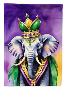 Elephant King of Mardi Gras House Flag