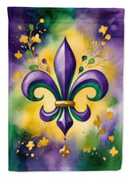 Fleur de lis Mardi Gras House Flag