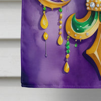 Fleur de lis Mardi Gras House Flag
