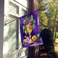 Goblet Mardi Gras House Flag