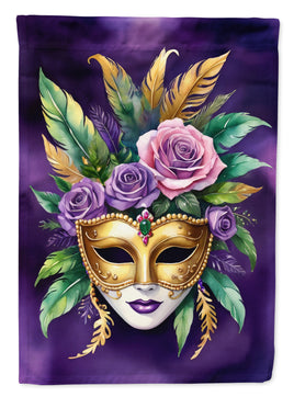 Mask Mardi Gras House Flag
