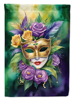 Mask Mardi Gras House Flag