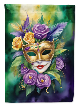 Mask Mardi Gras House Flag