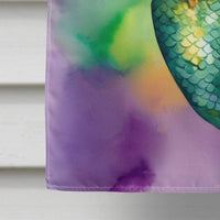Mermaid Mardi Gras House Flag