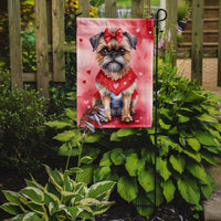 Brussels Griffon My Valentine Garden Flag