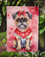 Brussels Griffon My Valentine Garden Flag