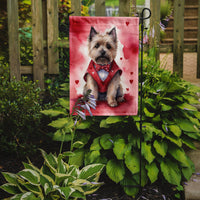 Cairn Terrier My Valentine Garden Flag
