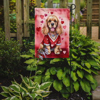 Cocker Spaniel My Valentine Garden Flag