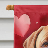 Dogue de Bordeaux My Valentine House Flag