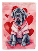 Neapolitan Mastiff My Valentine House Flag