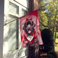 Newfoundland My Valentine House Flag