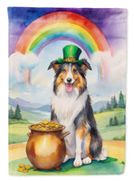 Collie St Patrick's Day House Flag