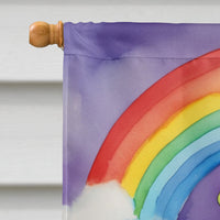 English Bulldog St Patrick's Day House Flag