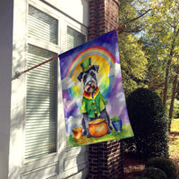 Kerry Blue Terrier St Patrick's Day House Flag