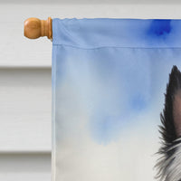 Cairn Terrier Cowboy Welcome House Flag