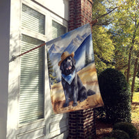 Newfoundland Cowboy Welcome House Flag