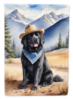 Newfoundland Cowboy Welcome House Flag